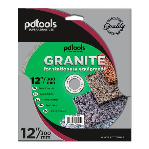 Круг алмазний вiдрiзний GRANITE 1A1R 300 для стаціонарного обладнання 