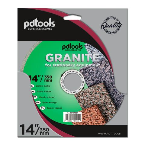 Круг алмазний вiдрiзний GRANITE 1A1R 350*60 для стаціонарного обладнання 