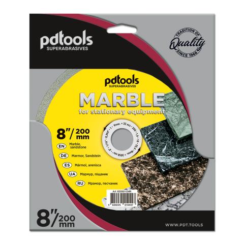 Круг алмазний вiдрiзний MARBLE 1A1R 200 для стаціонарного обладнання 