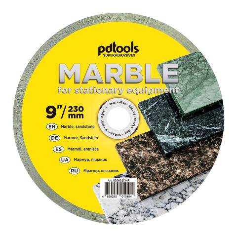 Круг алмазний вiдрiзний MARBLE 1A1R 230 для стаціонарного обладнання 